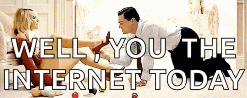 The Wolf Of Wall Street Nope GIF - The Wolf Of Wall Street Nope Leonardo Dicaprio GIFs
