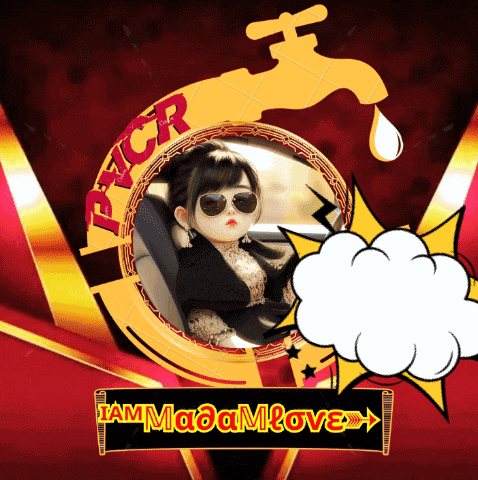 a picture of a girl in a car with the words i am madam love on the bottom right