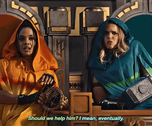 Thor Love And Thunder Valkyrie GIF - Thor Love And Thunder Valkyrie Jane Foster GIFs