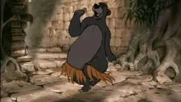 Happy Jungle Book GIF - Happy Jungle Book Baloo GIFs