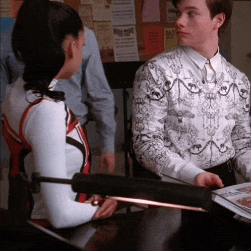Santana Lopez Season One GIF