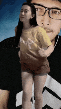 a woman wearing a t-shirt that says jones on it