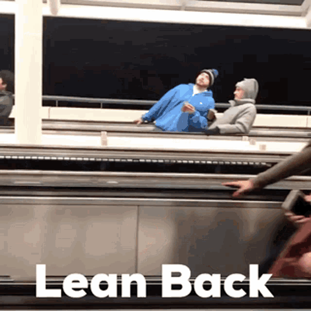 Lean Back Leaning GIF