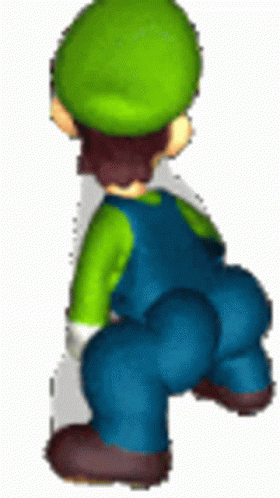 Twerking Luigi GIF - Twerking Luigi Mario GIFs