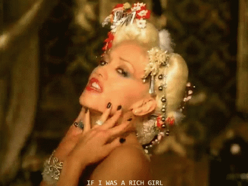 Gwen Stefani If I Was A Rich Girl GIF - Gwen Stefani If I Was A Rich Girl Rich Girl GIFs