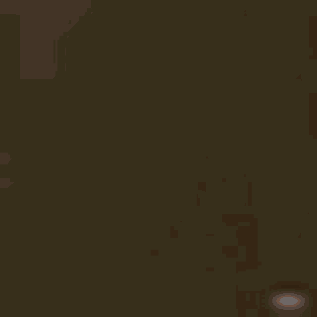 a blurry picture of a man 's face with a gray background .