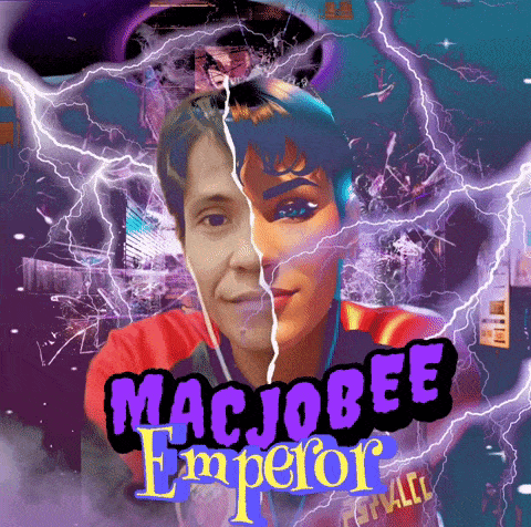 macjobee emperor has a picture of a man and a picture of a doll