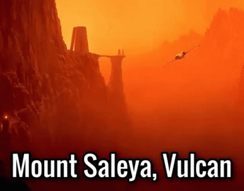 Star Trek Vulcan GIF - Star Trek Vulcan Mount Saleya GIFs
