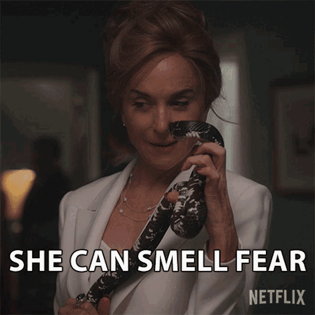 She Can Smell Fear Divina GIF