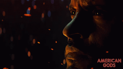 Coughing Ricky Whittle GIF - Coughing Ricky Whittle Shadow Moon GIFs