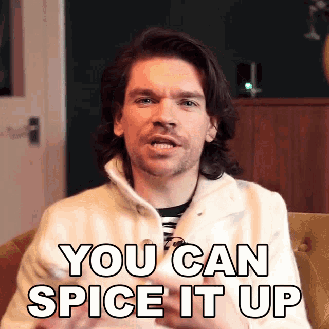 You Can Spice It Up Robin James GIF - You Can Spice It Up Robin James You Can Improve It GIFs
