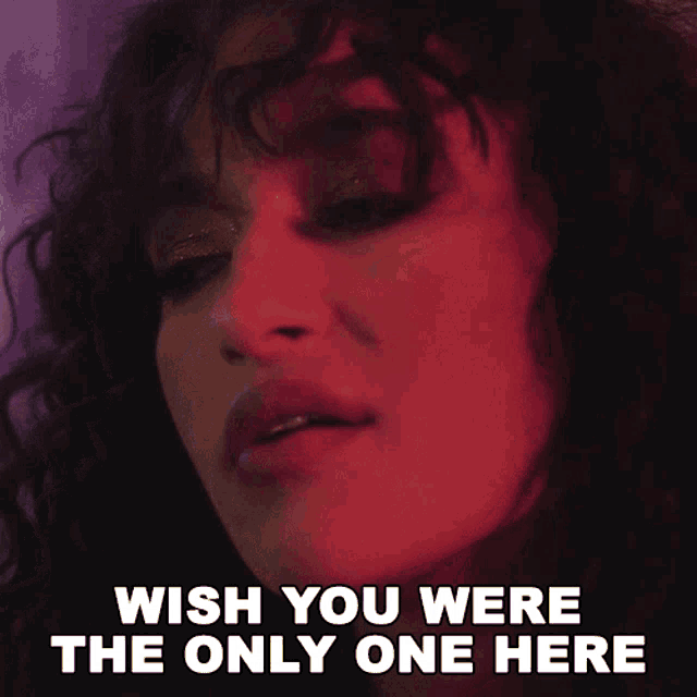 Wish You Were The Only One Here Lili Ann De Francesco GIF - Wish You Were The Only One Here Lili Ann De Francesco Touch Song GIFs