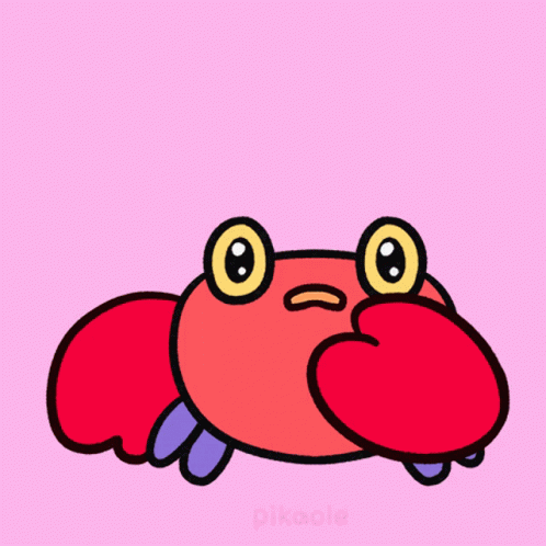 Fake Tear Crabby Crab GIF - Fake Tear Crabby Crab Pikaole GIFs