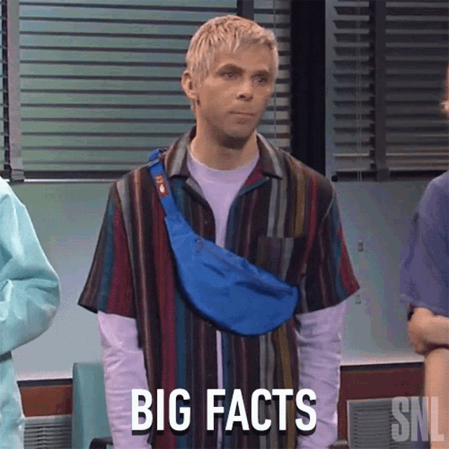 Big Facts Saturday Night Live GIF
