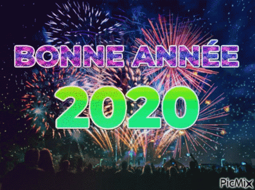 Nouvelle Ans Antaria 2020 GIF - Nouvelle Ans Antaria 2020 Fireworks GIFs