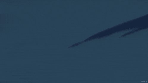 a dark blue background with a few white lines coming out of it