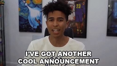 Ive Got Another Cool Announcement Announcement GIF - Ive Got Another Cool Announcement Cool Announcement Announcement GIFs
