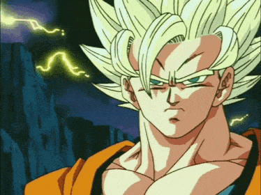 Goku Angry Goku Stare GIF - Goku Angry Goku Goku Stare GIFs
