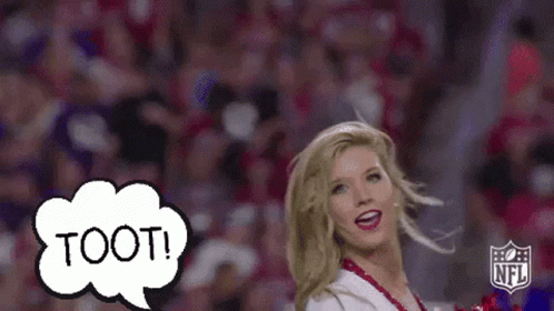 49ers Toot GIF - 49ers Toot Cheerleader GIFs