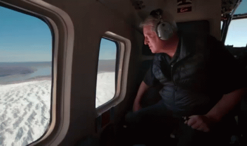Flying Up High GIF - Inconvenient Sequel Ice Sheet Helicopter Ride GIFs