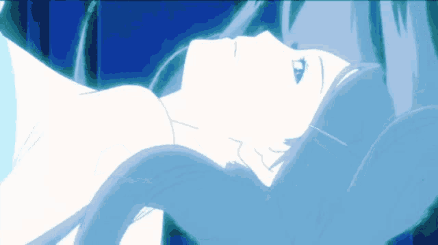 a drawing of a person laying down with a white background