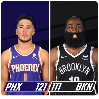 Phoenix Suns (121) Vs. Brooklyn Nets (111) Post Game GIF - Nba Basketball Nba 2021 GIFs
