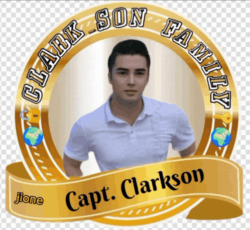 a picture of a man with the name capt clarkson