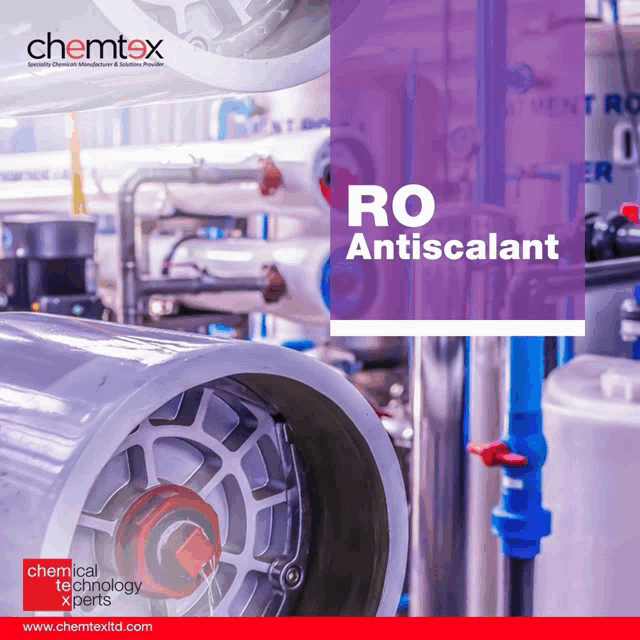 an ad for chemtex chemical technology experts shows a machine