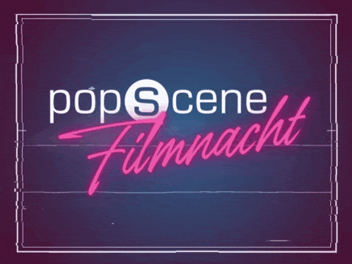 Popscene Movie Night Logo Popscene Magazine GIF