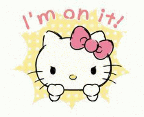 Hello Kitty On It GIF - Hello Kitty On It GIFs