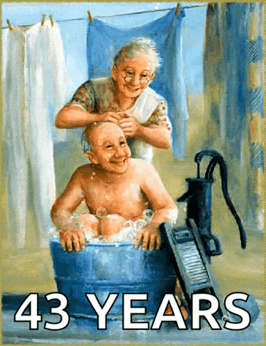 Szeretet Old Couple GIF - Szeretet Old Couple Bath GIFs