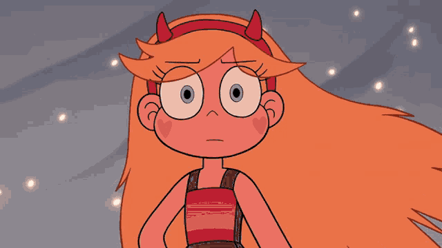 star butterfly from star vs the forces of evil is a cartoon character