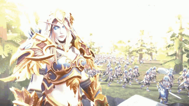 Warcraft Heroes Of The Storm GIF - Warcraft Heroes Of The Storm Sylvanas Windrunner GIFs
