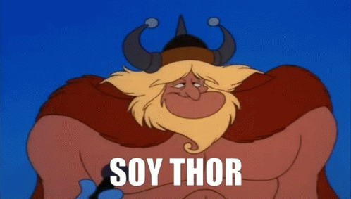 Thor Soy Thor GIF - Thor Soy Thor I Am Thor GIFs