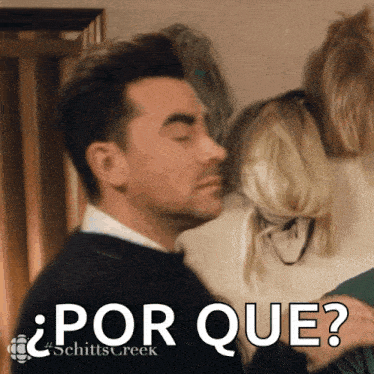 a man with his eyes closed and the words " por que " on the bottom