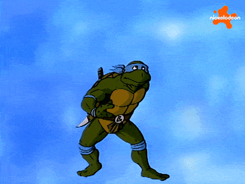 Slicing Brick Leonardo GIF - Slicing Brick Leonardo Teenage Mutant Ninja Turtles GIFs