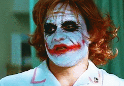 Joker Nurse GIF - Joker Nurse Makeup GIFs
