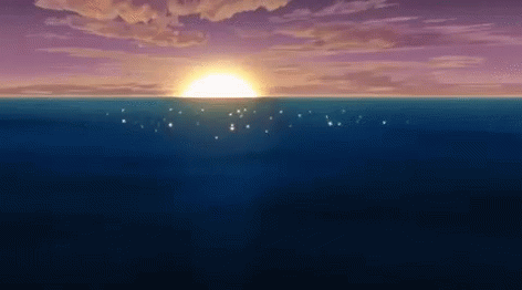 Anime Ocean GIF - Anime Ocean Night GIFs