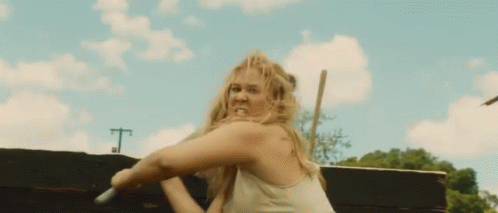 Shovel To The Head GIF - Snatched Snatched Gi Fs Amy Schumer GIFs