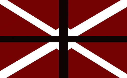 a red background with white arrows pointing in opposite directions