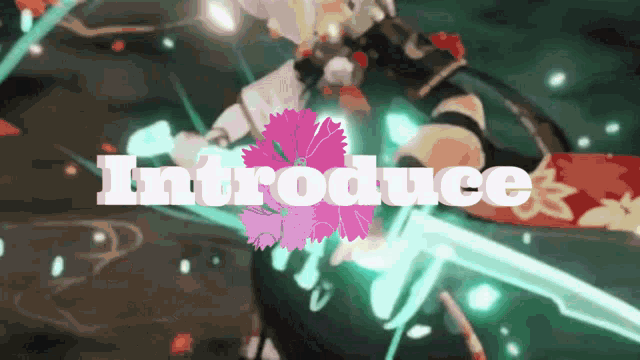a video game character is being introduced with the words introduce
