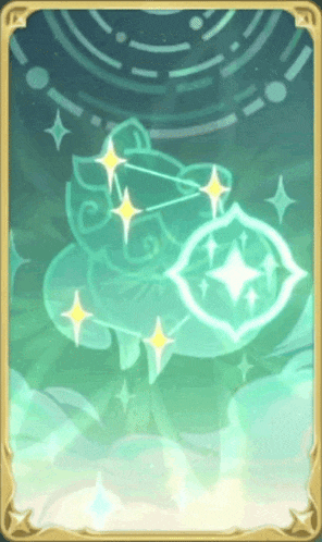 a picture of a constellation in a frame with stars