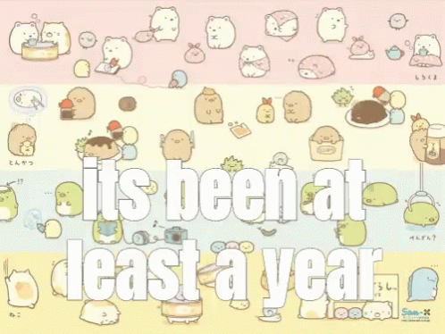 Sign Cartoon Animals GIF - Sign Cartoon Animals Its Been Atleast A Year GIFs