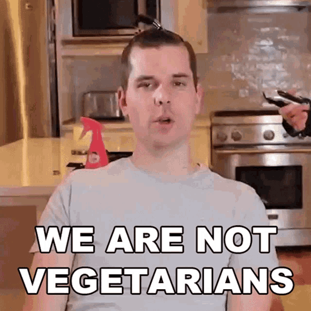 We Are Not Vegetarians Dave Crosby GIF - We Are Not Vegetarians Dave Crosby Claire And The Crosbys GIFs