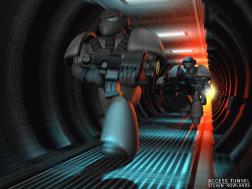 Access Tunnel Warhammer40k GIF - Access Tunnel Warhammer40k Space Marines GIFs