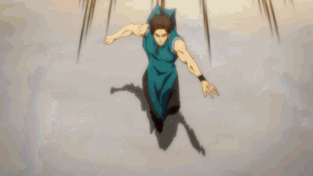 The God Of High School Anime GIF - The God Of High School Anime Kick GIFs