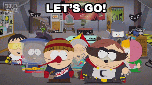 Lets Go Coon And Friends GIF - Lets Go Coon And Friends South Park GIFs