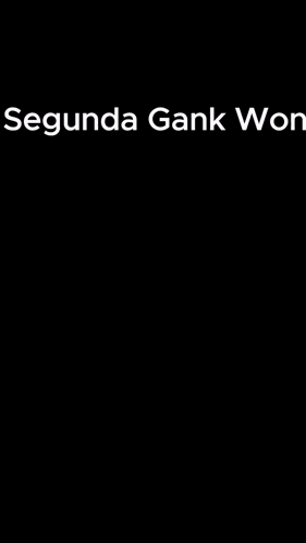 a black and white drawing of a man with his fist in the air and the words segunda gank won below him