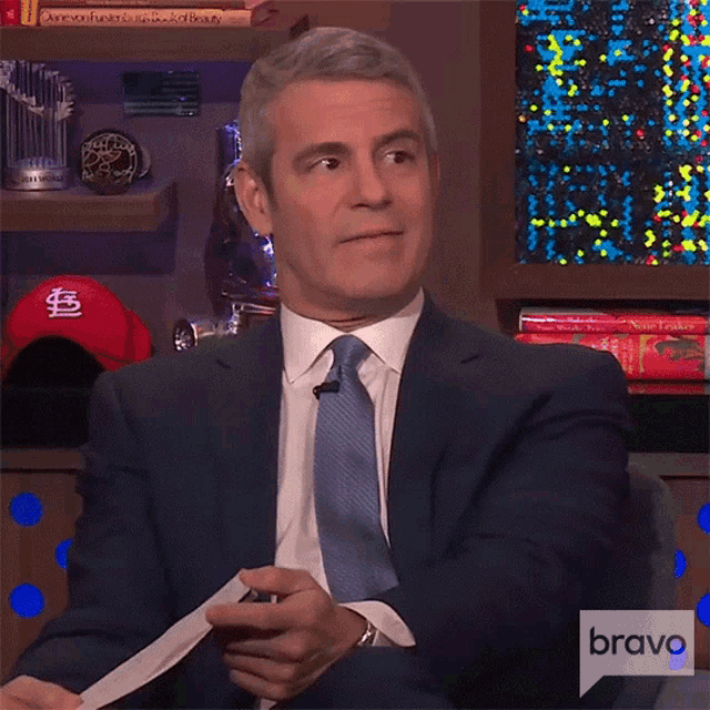 Nodding Andy Cohen GIF - Nodding Andy Cohen Watch What Happens Live With Andy Cohen GIFs