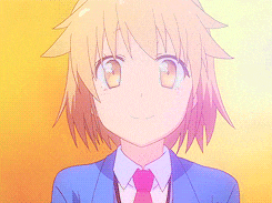 a close up of a girl wearing a suit and tie .